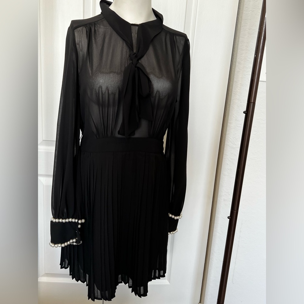Pearl details dress